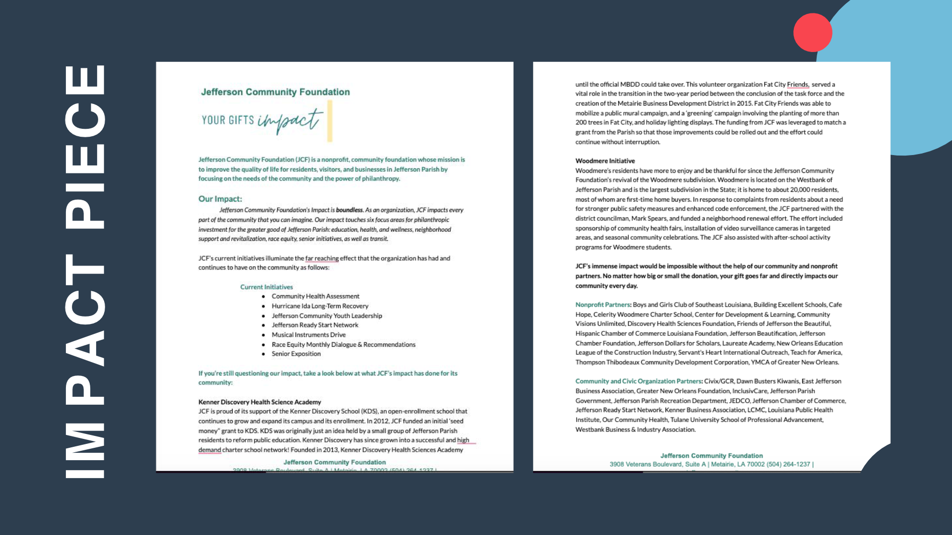 Jefferson Community Foundation Case Study